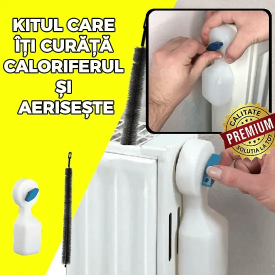Kit Curățare și Aerisire Calorifer - CaloClean™