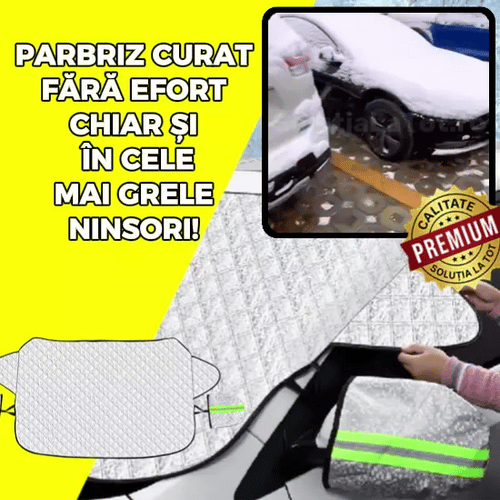 Protecție Parbriz de Iarnă SnowGuard™