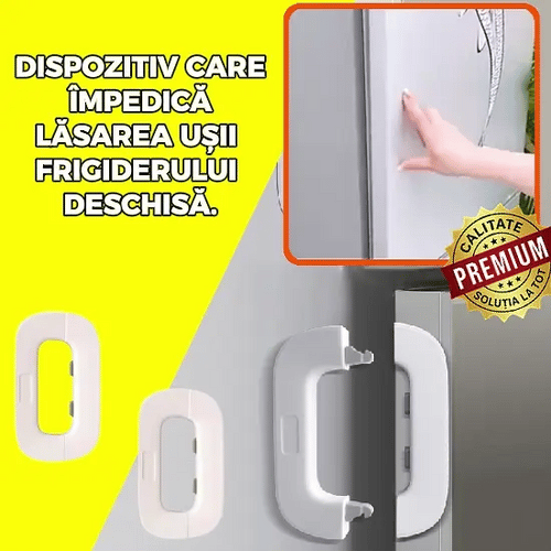 Blocator Ușă Frigider (1 + 1 Gratis) - LockFresh™
