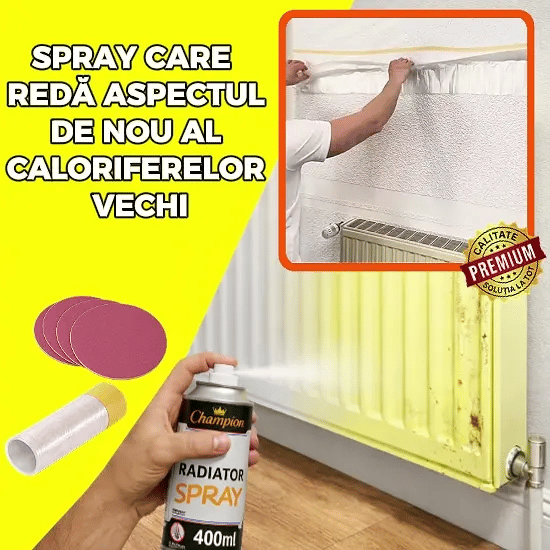 Kit Vopsire Calorifer Ca Nou - CaloPaint™