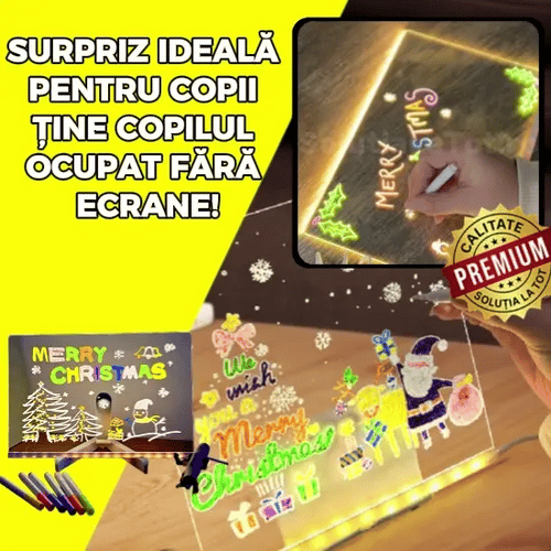 Tabletă Luminoasă de Desen -  LedPlay™